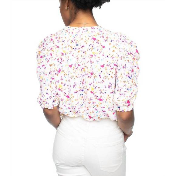 NEW BUDDYLOVE vita bodysuit in confetti print - Picture 2 of 3